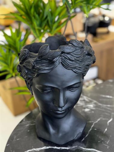 Dekoratif Helen Saksı Biblo Obje