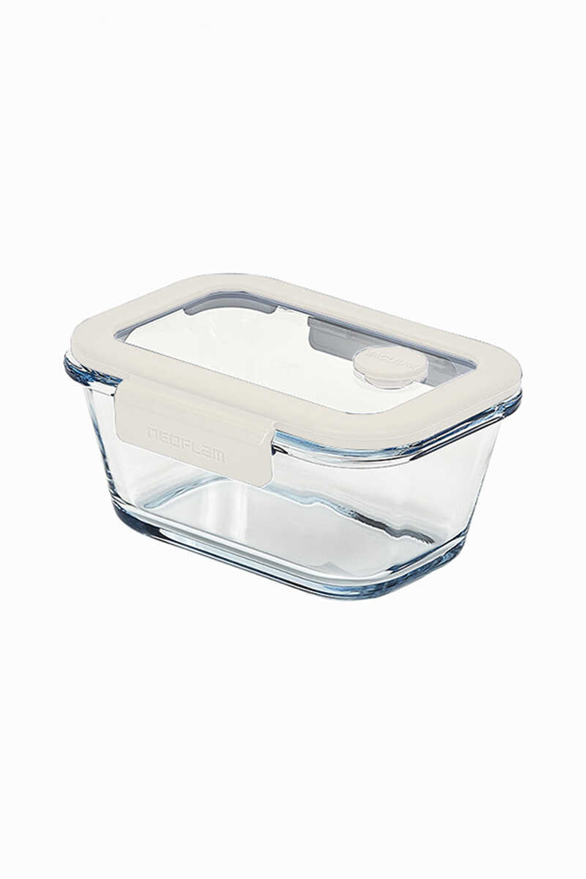 Fika Glace Vakumlu Cam Saklama Kabı 460 ML - Bej