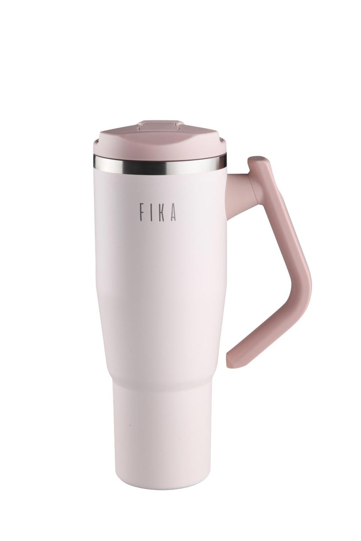 Fika Lumi Döner Kulplu Termos 1200 Ml - Pudra