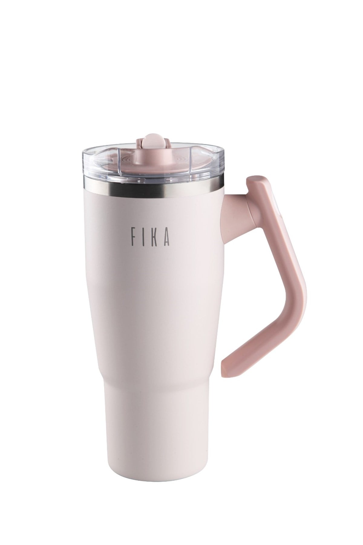 Fika Lumi Döner Kulplu Termos 1200 Ml - Pudra
