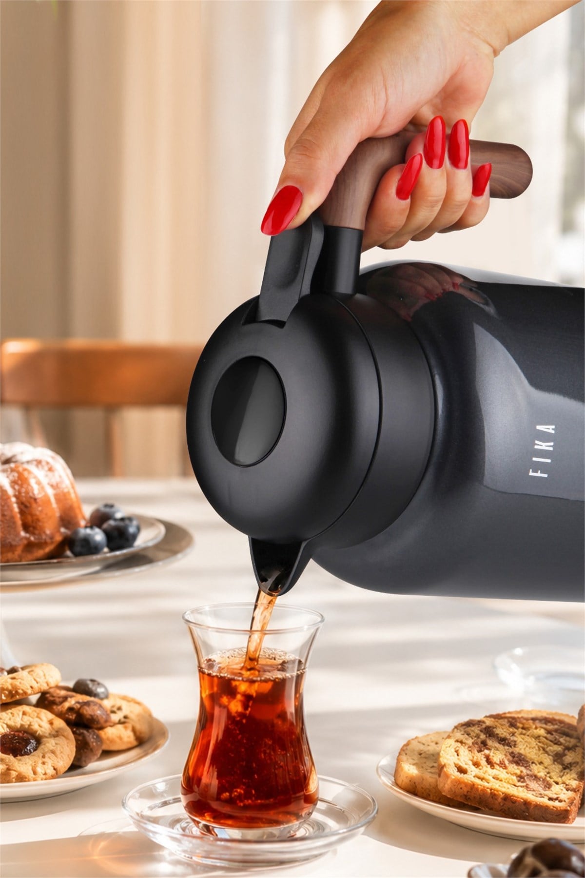 Fika Paeta Termos 2000 Ml - Antrasit