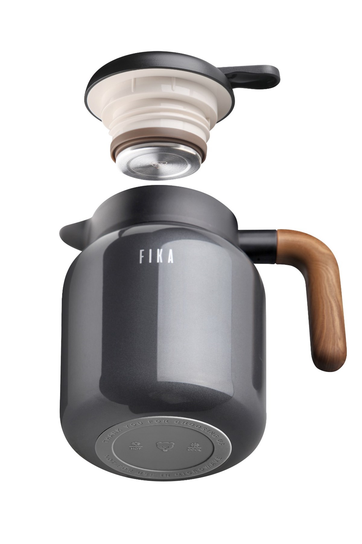 Fika Paeta Termos 2000 Ml - Antrasit