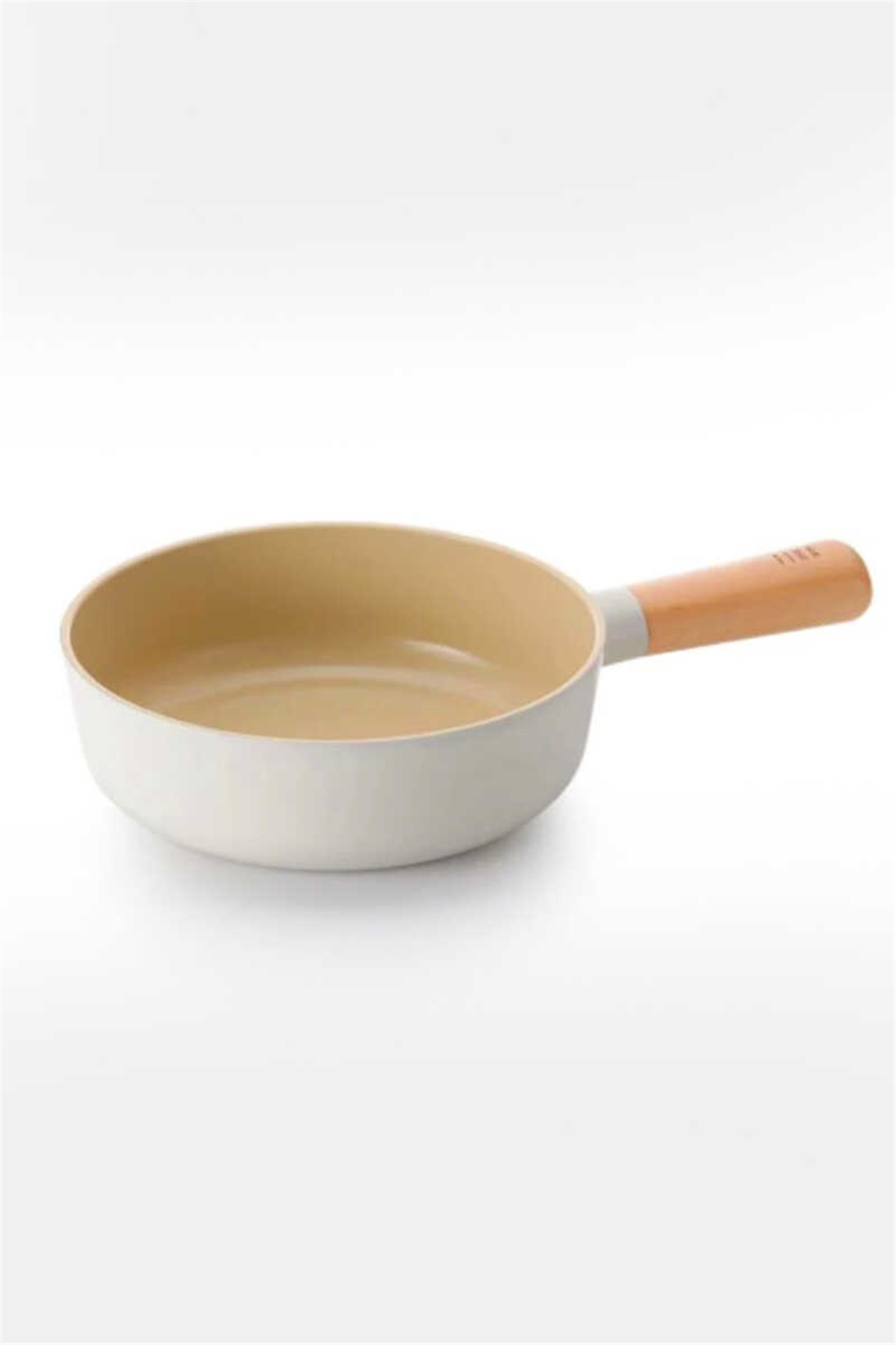 Fika Seramik Kaplama Wok Tava 26 CM - Bej
