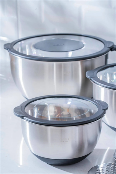 Focus Pro Karıştırma ve Saklama Kabı Seti Siyah