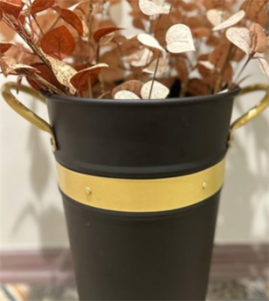 Galvin Vazo Siyah 40 cm