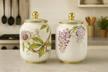 Happliy 2li Kapaklı Kavanoz 10x16cm