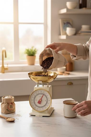 Hassas Mutfak Terazisi Beyaz Gold