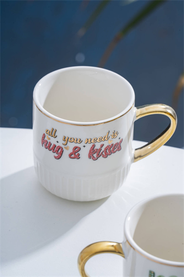 Hug Porselen Kupa - 200 ml