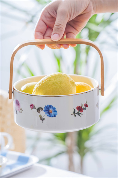 Leandra Yuvarlak Sunum Kasesi