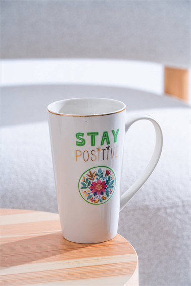 Lotus Porselen Kupa - 500 ml