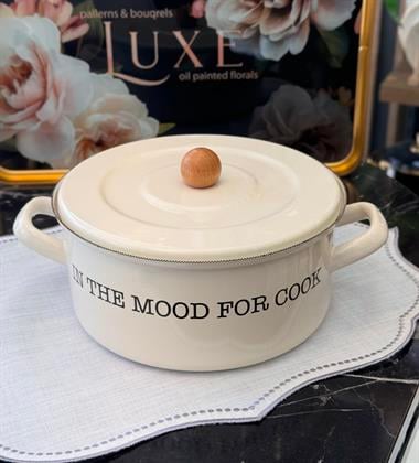 Mood Serisi Emaye Derin Tencere 20cm