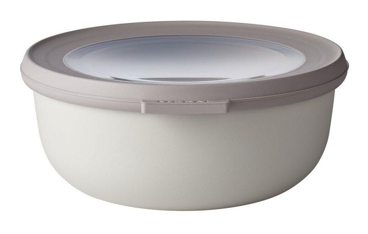 Multi Bowl Cirqula Round Saklama Kabı 2250 ml - Beyaz