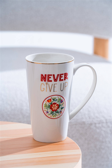 Peony Porselen Kupa - 500 ml