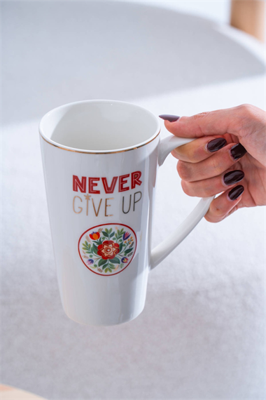 Peony Porselen Kupa - 500 ml