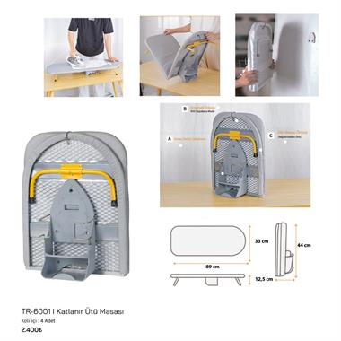 Pocket Katlanır Ütü Masası