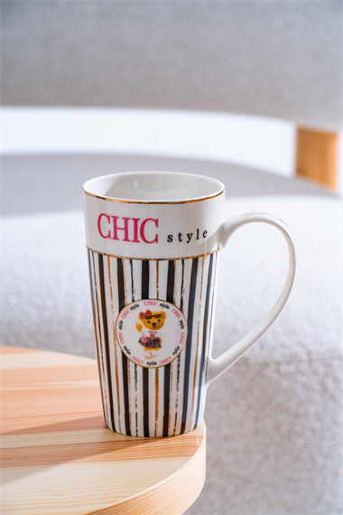 Pool Bear Porselen Kupa - 500 ml