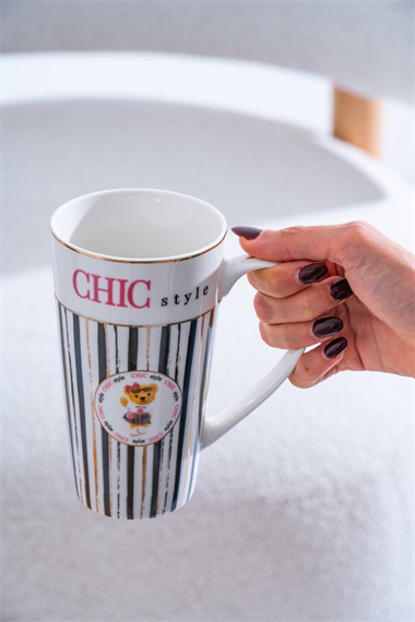 Pool Bear Porselen Kupa - 500 ml