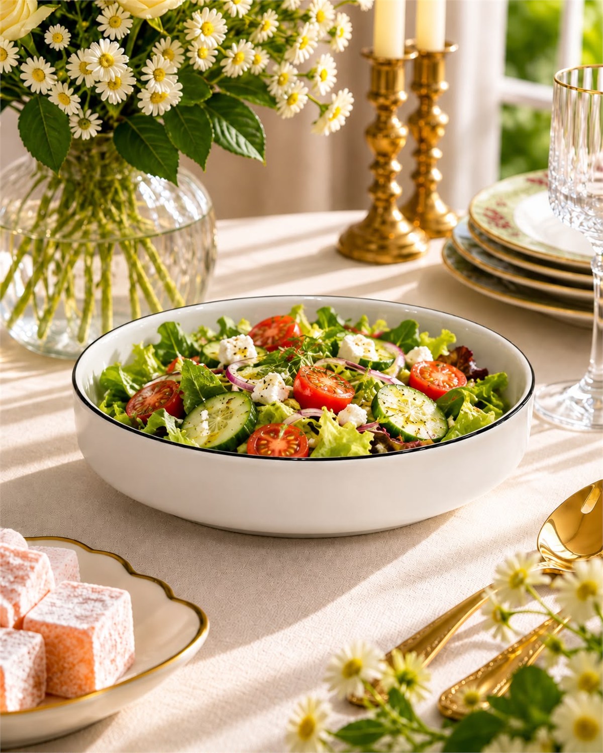 Porselen Vegas Salata Kasesi 22cm