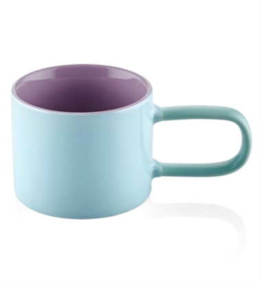 Rainbow Porselen Kupa Mavi 270 ml