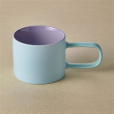 Rainbow Porselen Kupa Mavi 270 ml