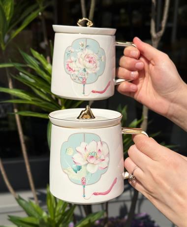 Rosita 2li Kapaklı Kupa Seti 420cc