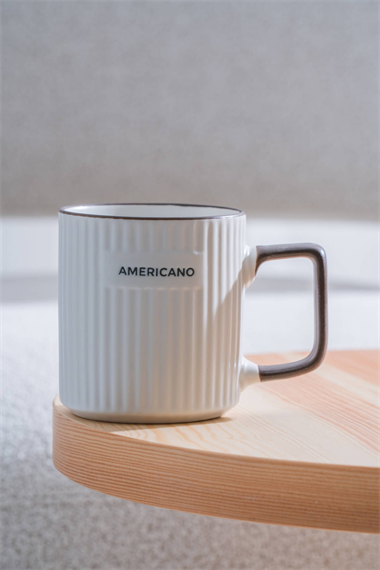 Ruby Porselen Kupa Americano - 350 ml