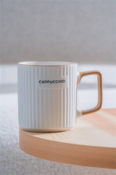 Ruby Porselen Kupa Cappuccino - 350 ml