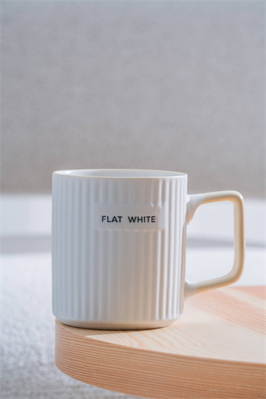 Ruby Porselen Kupa Flat White - 350 ml