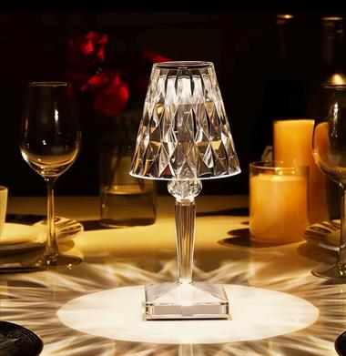 Şarjlı Dekoratif Ambiyans Masa Lambası – Diamond