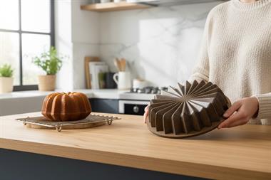 Star Yıldız Tart Kalıbı Kahverengi