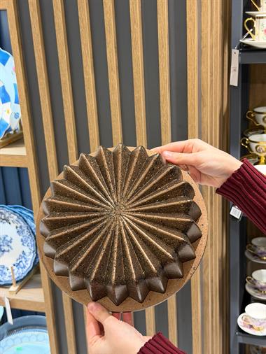 Star Yıldız Tart Kalıbı Kahverengi