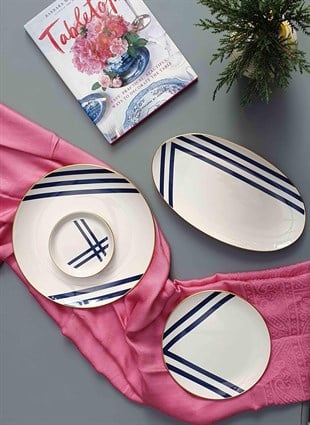 The Mia Ligne Oval Servis 2li Set - 26cm & 29cm