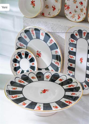 Tulip 12 Kişilik 53 Parça Kahvaltı Takımı