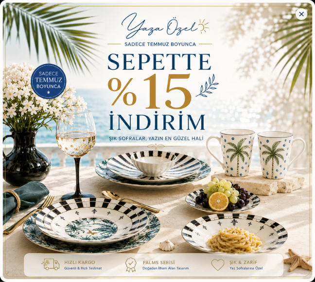 Mikasa Moor Fili e Fiori Mavi Beyaz 6lı Kahve Fincanı 90cc