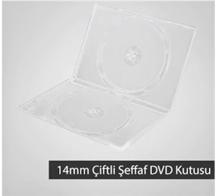 DMS 2 LI TAM ŞEFFAF DVD KUTUSU