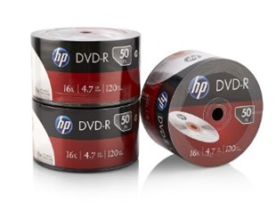 HP, DVD-R 16X, 4,7GB 600 Adet / Koli