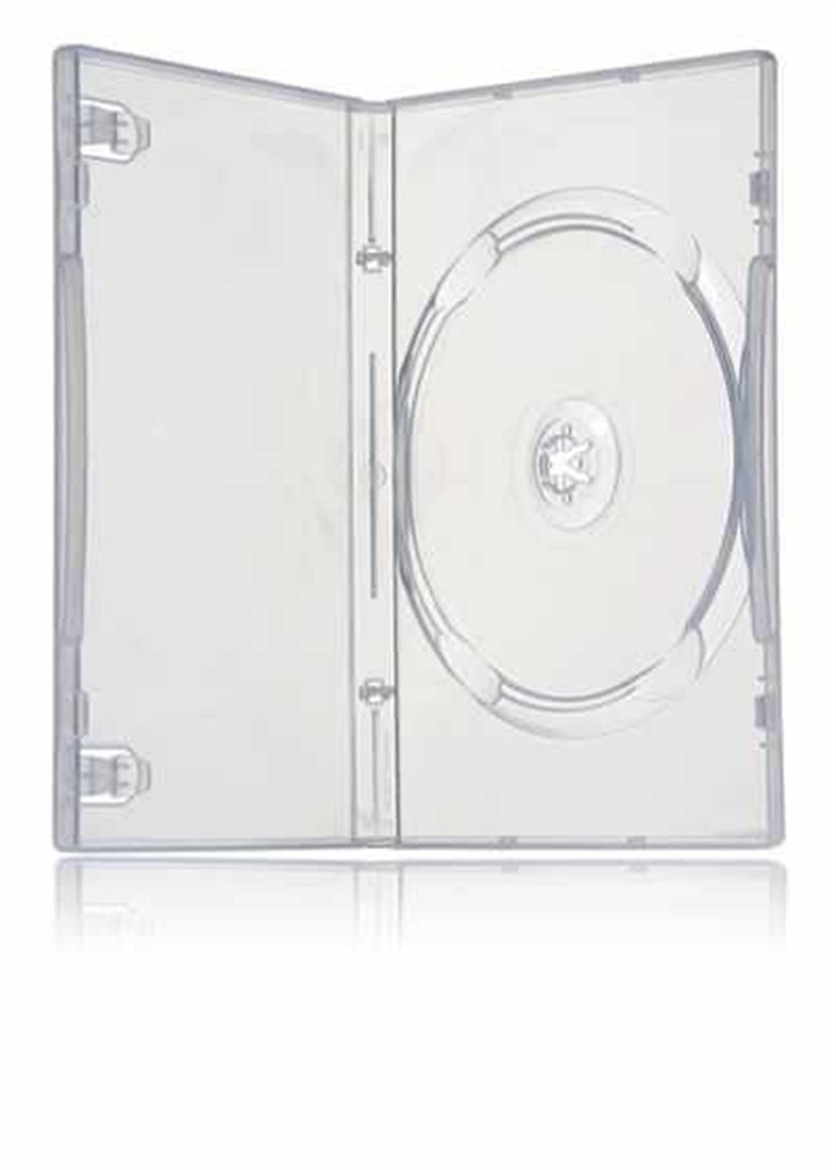 DMS TEKLİ TAM ŞEFFAF DVD KUTUSU 14MM - 100 Adet