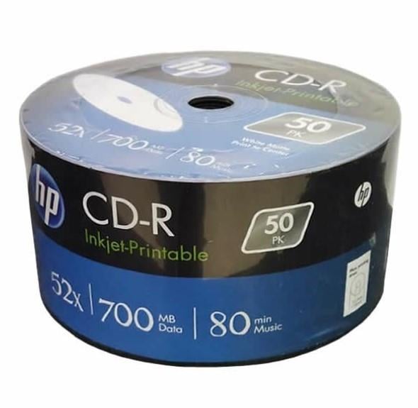 Boş CD, printable CD, CD zarfları ve CD kutuları