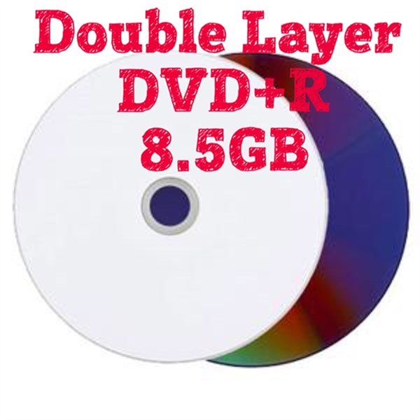DMS Double Layer DVD+R DL, 8X, 8.5GB, 50'li Paket