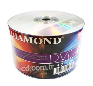 DIAMOND DVD-R 16X 4.7GB - 600 Adet/Koli