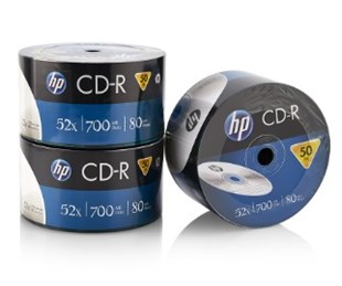 HP CD-R 52X 700MB, - 600 Adet/Koli