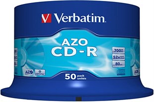 Verbatim AZO CD-R 52X 700MB - 600 Adet / Koli