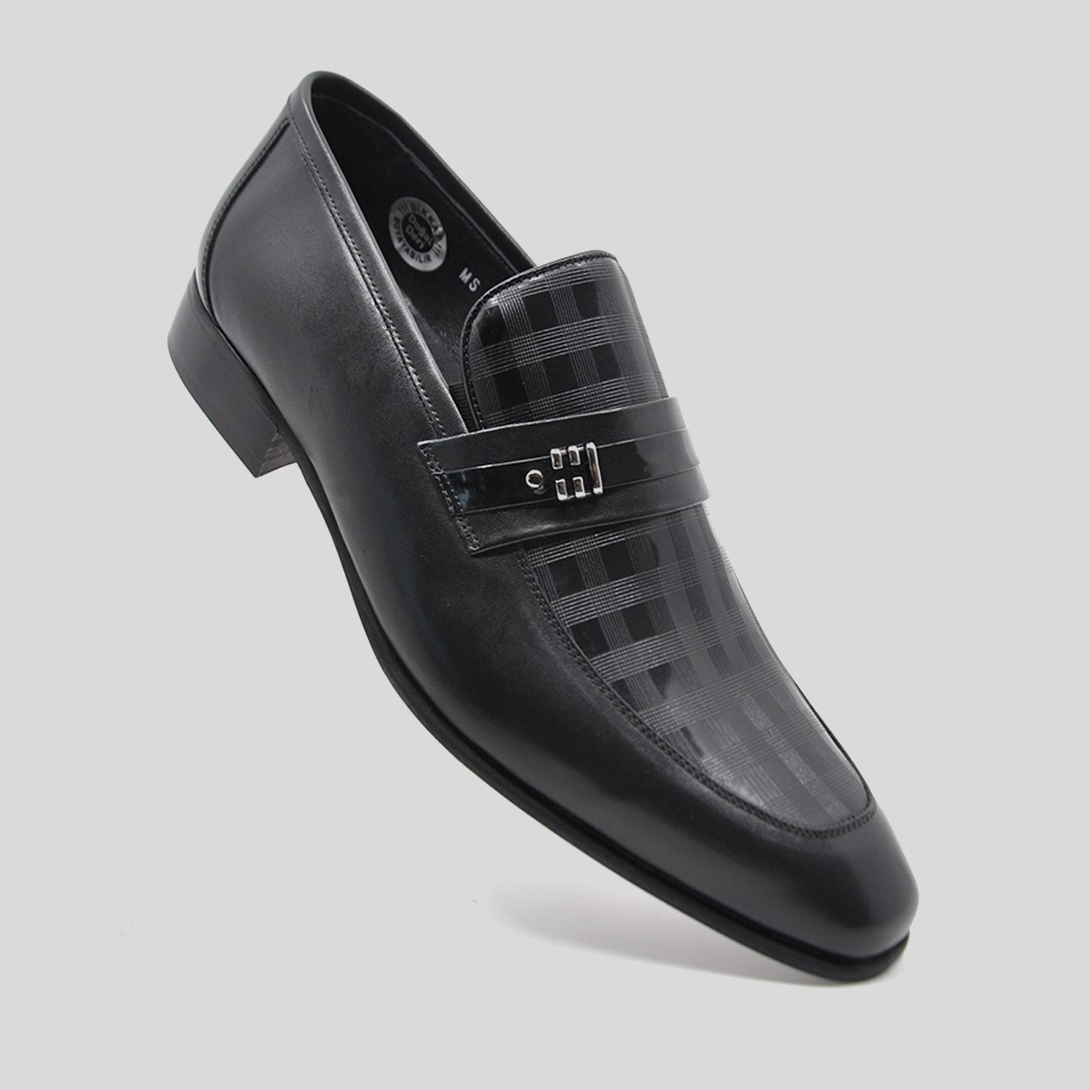 Fosco Hakiki Deri Erkek Klasik Ayakkabı Siyah 9795 100