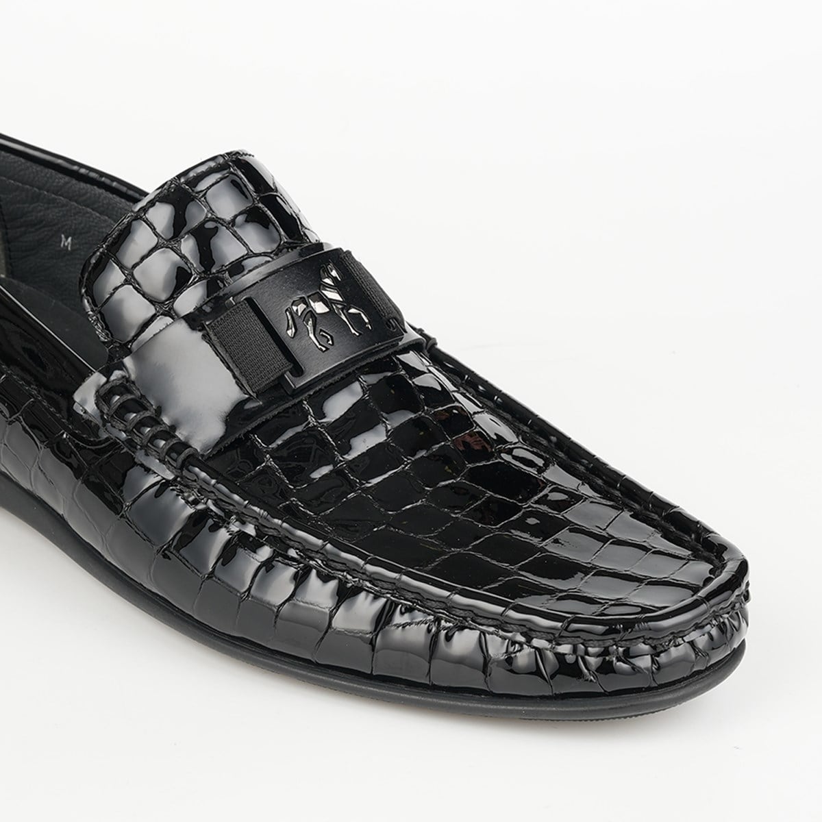 Fosco Siyah Hakiki Deri Erkek Loafer - Rok Ayakkabı 2094 589 430