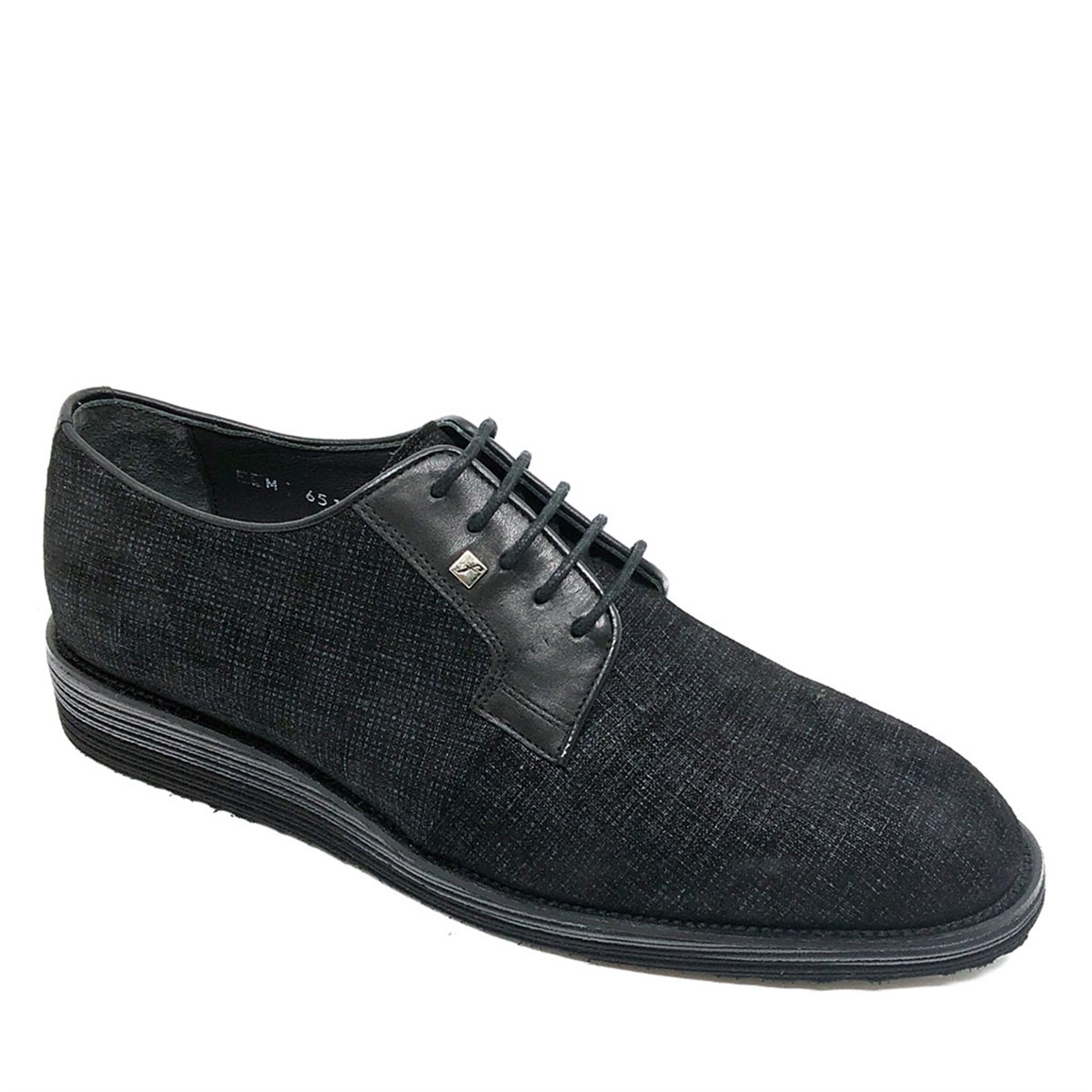 Fosco Siyah Tekstil Klasik Erkek Ayakkabı 1529 231 46