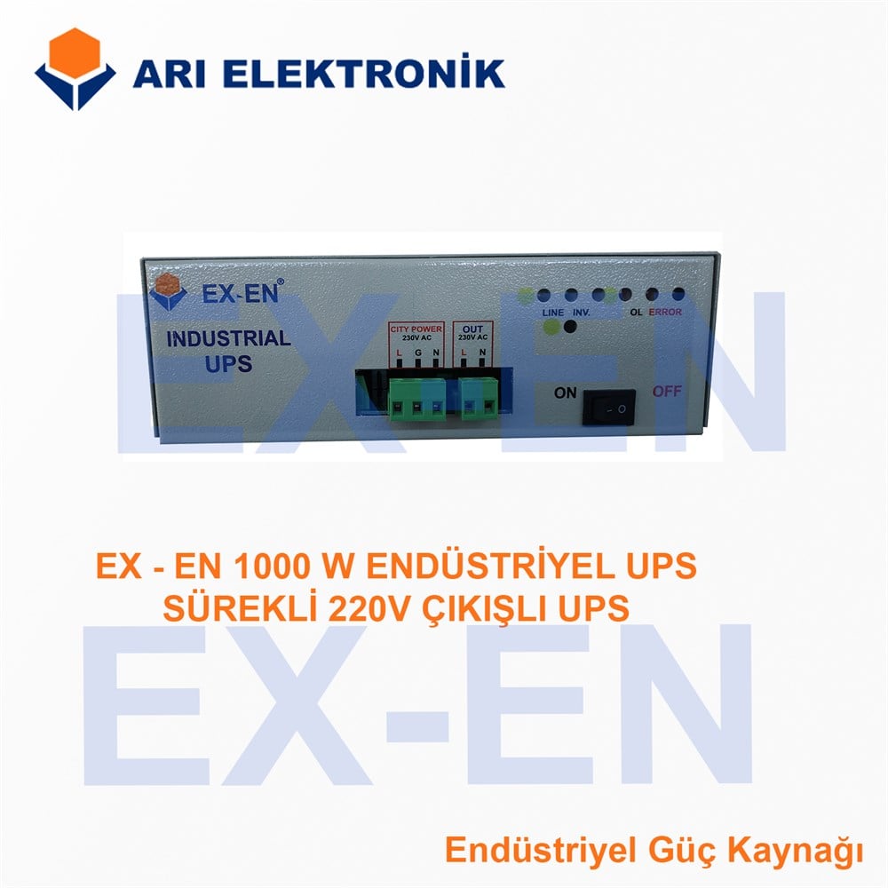 1000 VA SÜREKLİ 220V AC VEREN GÜÇ KAYNAĞI