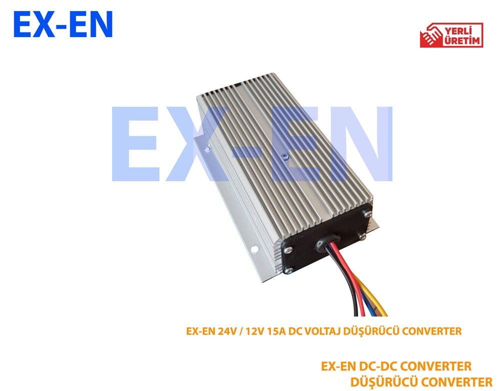 EX-EN 24V - 12V 15A  DÜŞÜRÜCÜ CONVERTER