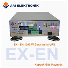 1000W Garaj Açıcılı Kepenk UPS
