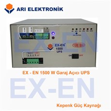 1500W Garaj Açıcılı Kepenk UPS