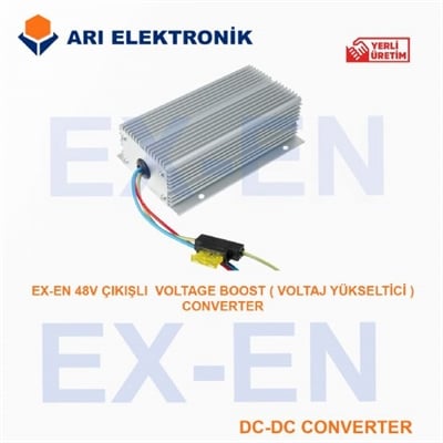 10/16V to 48V BOOST ( VOLTAJ YÜKSELTİCİ )   DC-DC CONVERTER